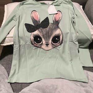 NWT girls h&m long sleeve shirt